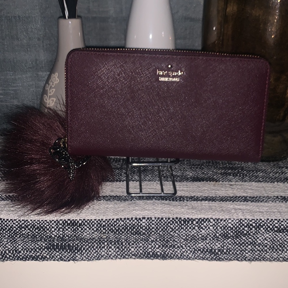 Kate Spade Maroon Wallet